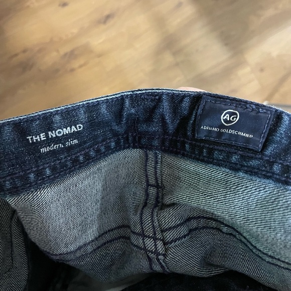 AG Adriano Goldschmied Modern Slim Men’s Denim Jeans 36” Waist Medium Wash - Picture 5 of 7